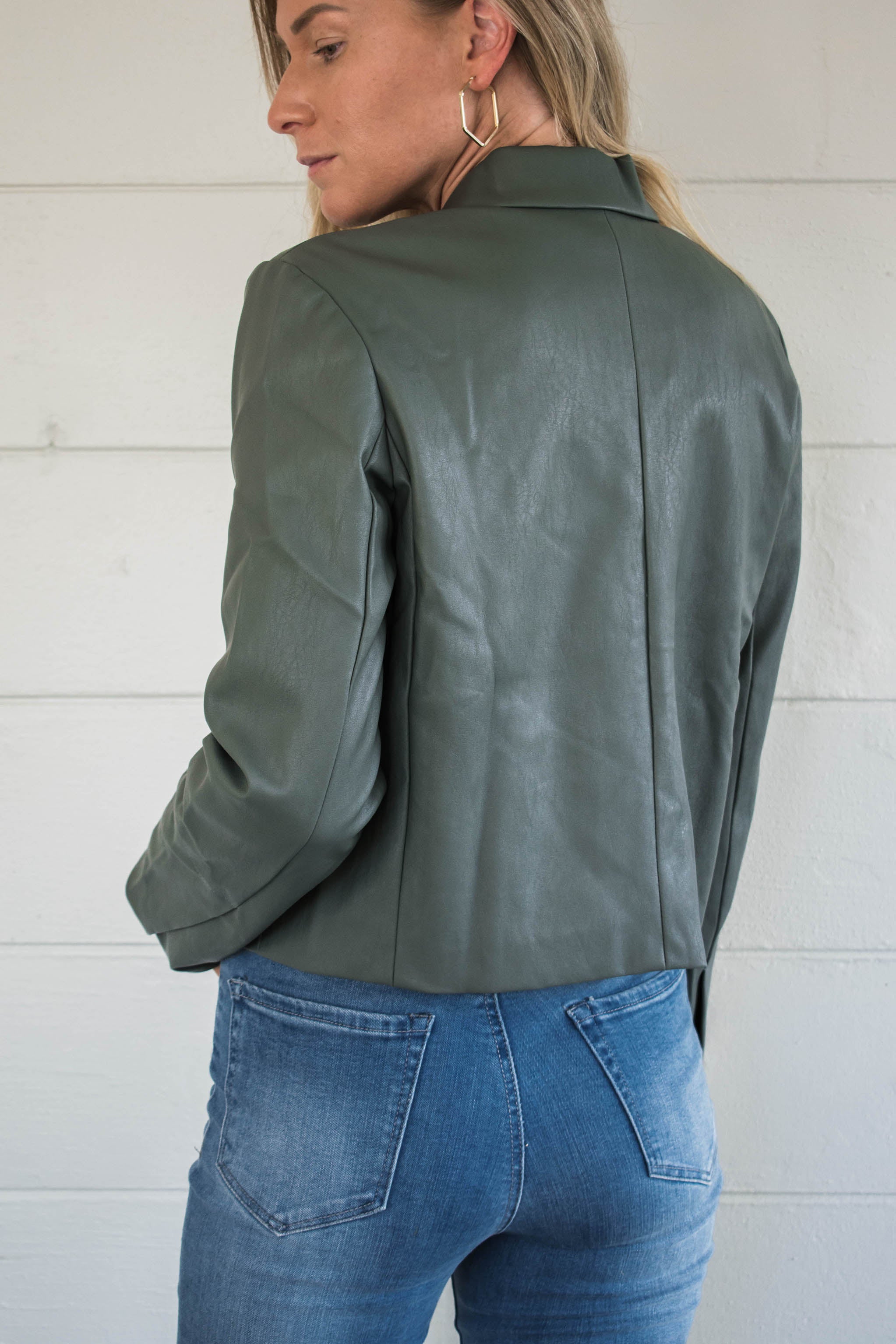 Kluane Faux Leather Jacket