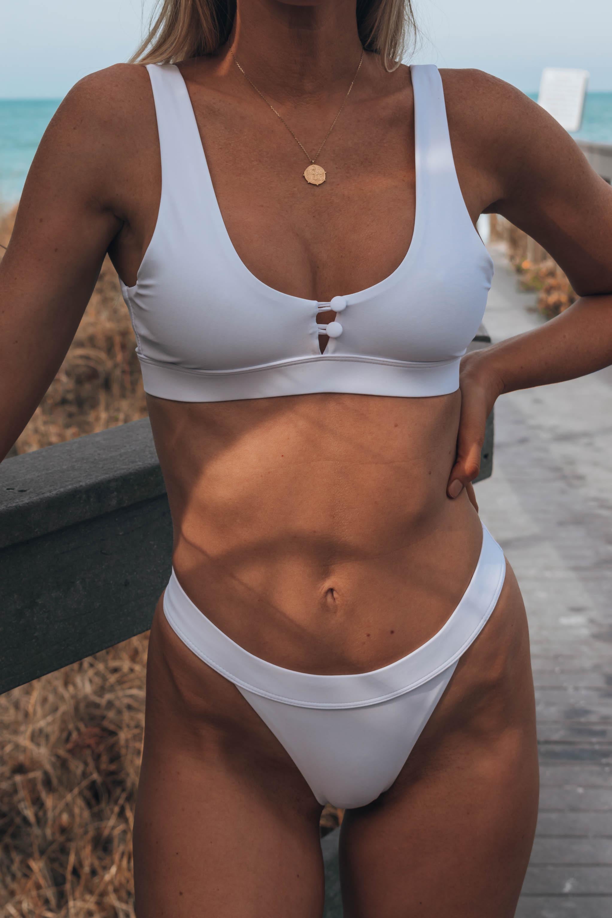 Curaco Bikini Bottom - White