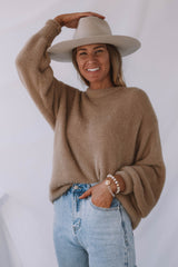 Whitehall Fuzzy Crewneck Sweater