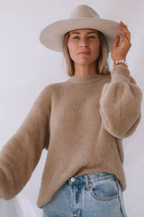 Whitehall Fuzzy Crewneck Sweater