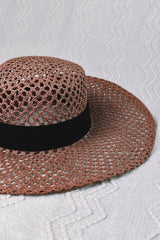 Reef Boater Hat - BLUSH