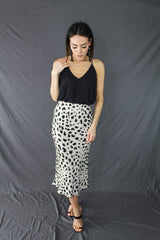 Fallon Cheetah Midi Skirt
