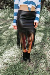 Chamisal Fringe Skirt