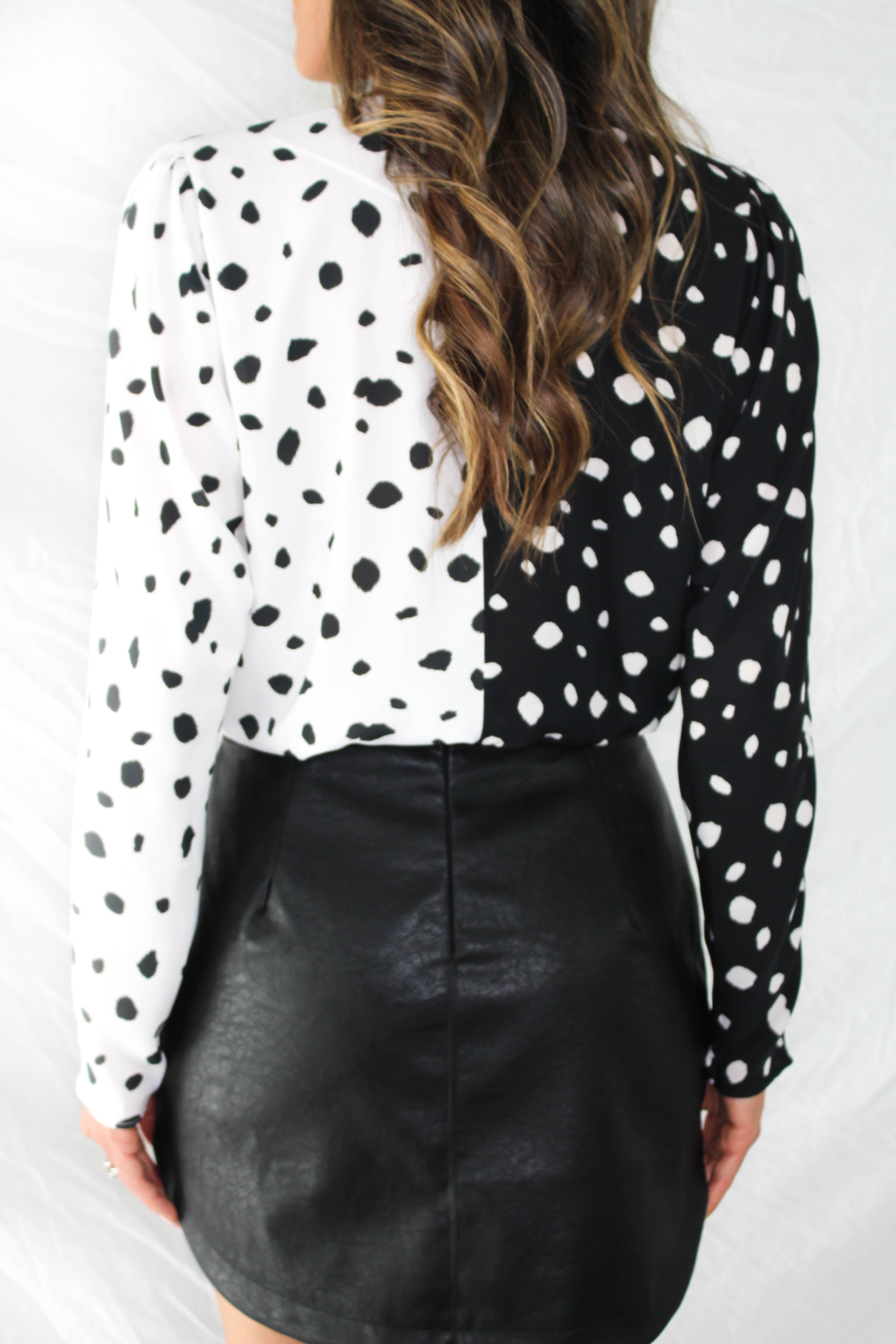 Crosby Vegan Leather Skirt