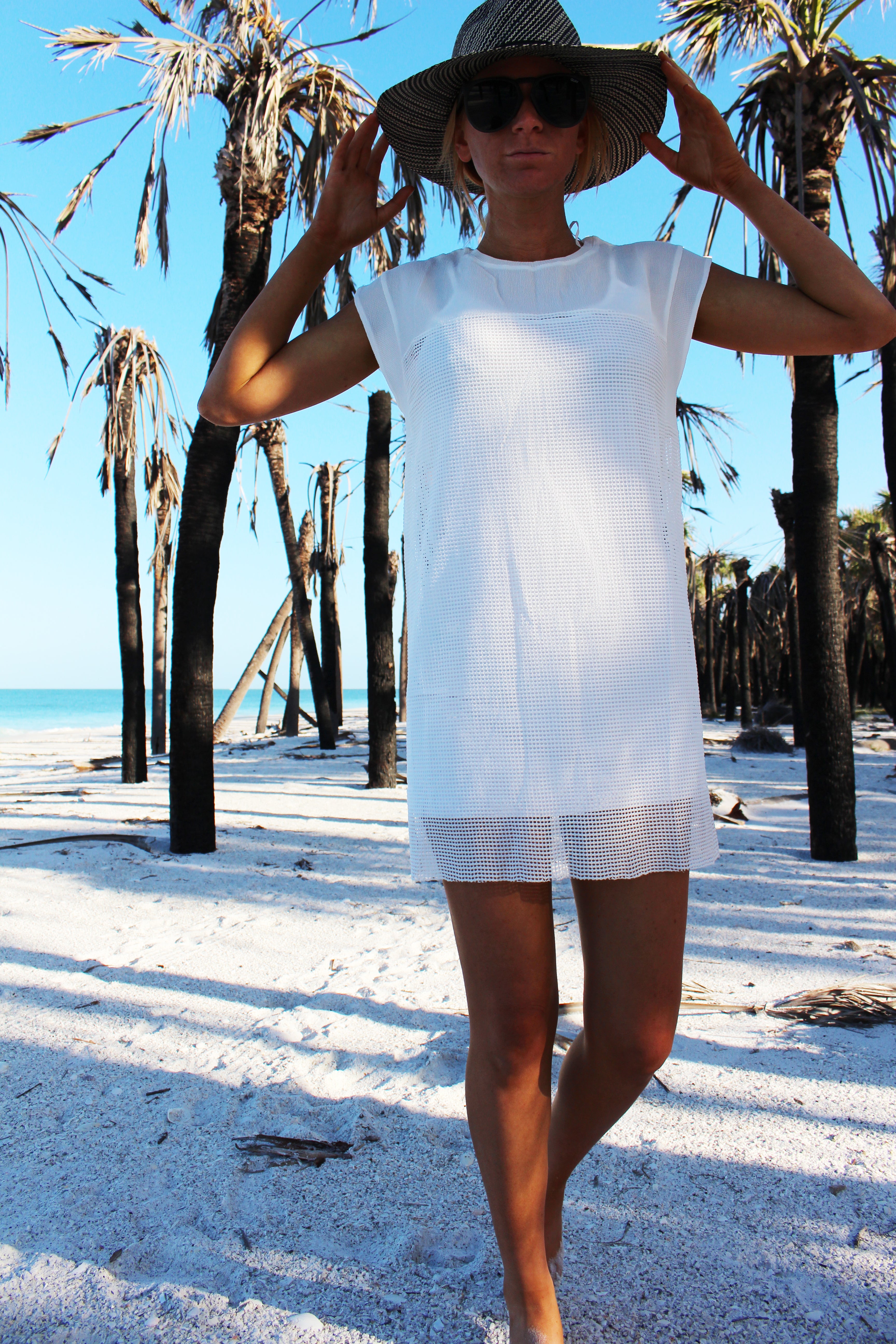Perico Dress - WHITE
