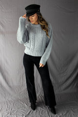 Shawme Cable Knit Sweater