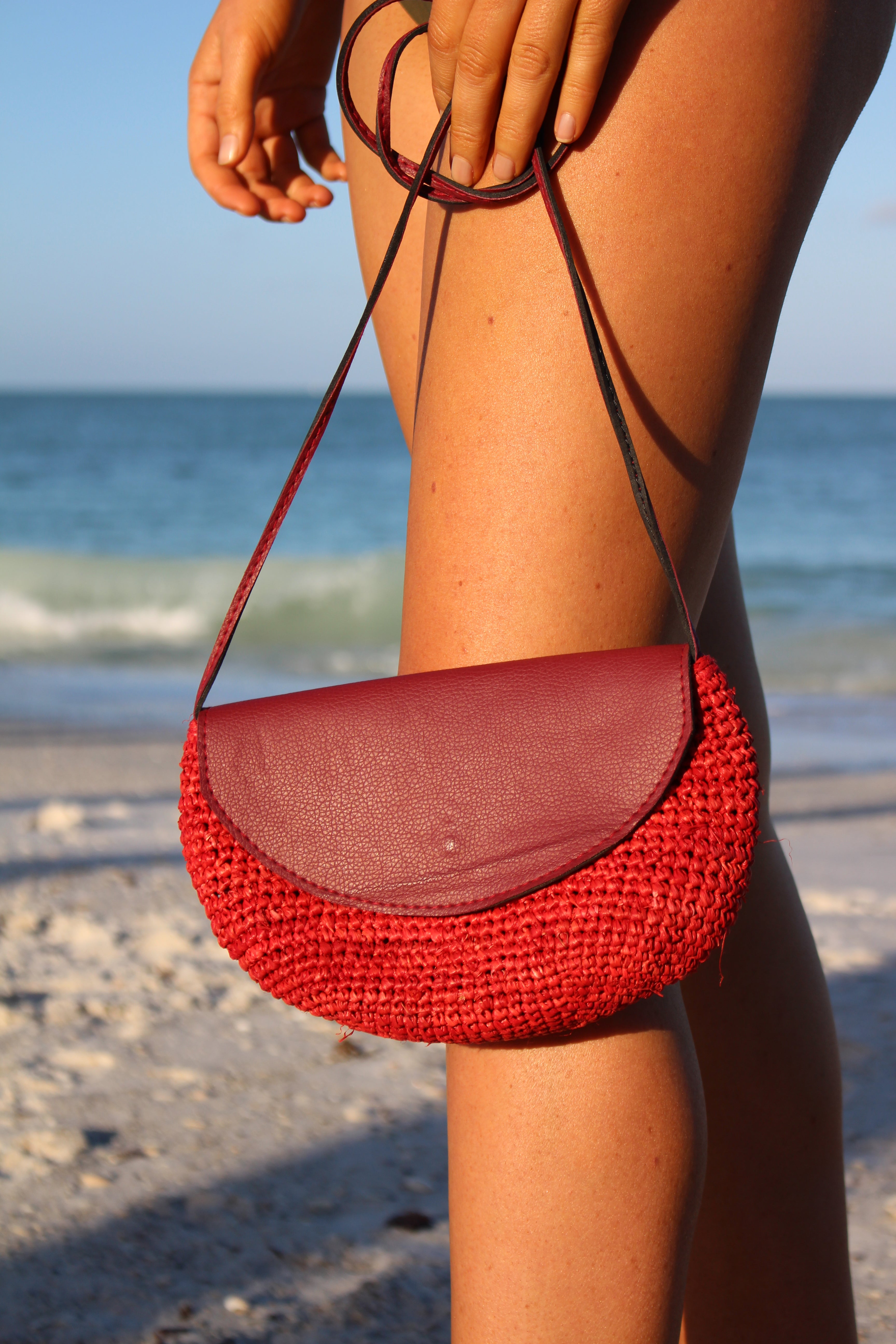Palm Island Bag - RED