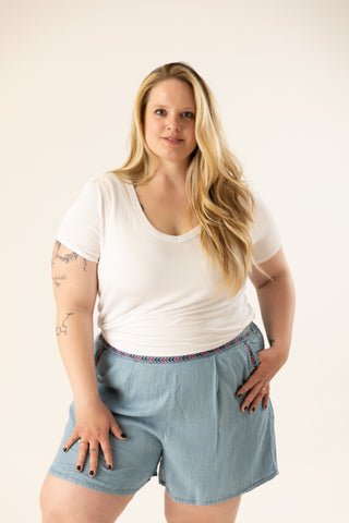 Frisco Linen Top and Shorts Set