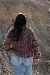 Scheyer Cable Knit Sweater