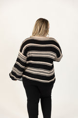 Cassidy Long Sleeve Knit Sweater Curvy